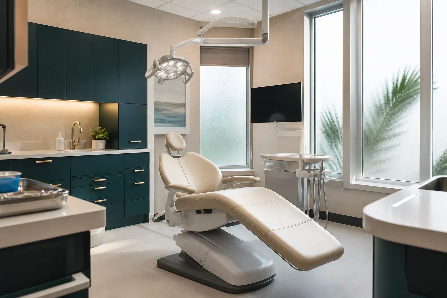 Surgical suite at the practice